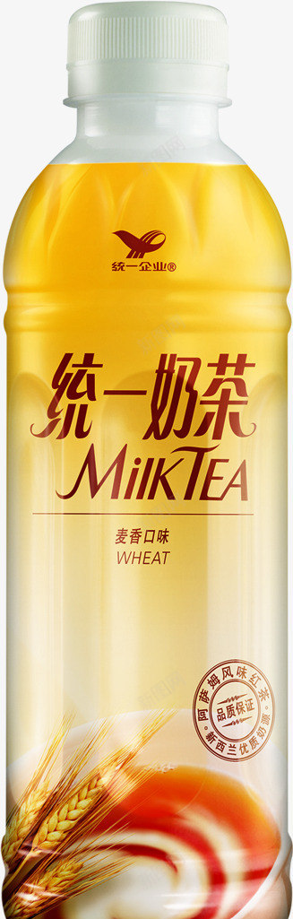 手绘黄色奶茶包装瓶png免抠素材_新图网 https://ixintu.com 包装 奶茶 黄色