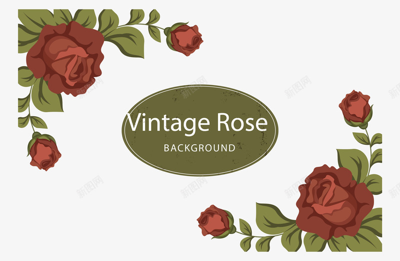 对角红玫瑰装饰png免抠素材_新图网 https://ixintu.com 浪漫玫瑰 爱情 玫瑰花边框 矢量素材 红玫瑰