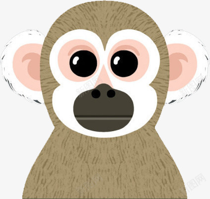 大眼睛猴png免抠素材_新图网 https://ixintu.com Q版动物 大眼猴 灵长类 猴子卡通