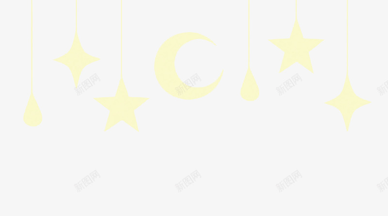 星月挂件png免抠素材_新图网 https://ixintu.com PNG图片 PNG图片素材 PNG矢量素材 PNG素材 PNG素材免费下载 卡通 挂件 星星 月 梦幻 童话 黄色