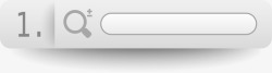 网页横块网页搜索图标高清图片