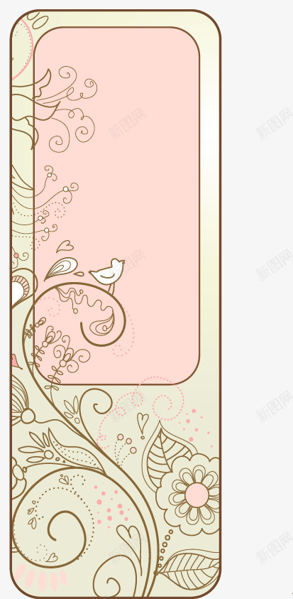 女装花纹吊牌矢量图ai免抠素材_新图网 https://ixintu.com 女装 矢量吊牌 花纹 矢量图