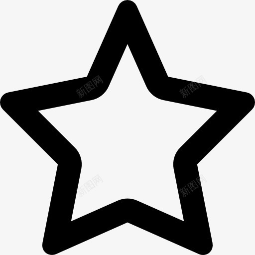 最喜欢的明星了图标png_新图网 https://ixintu.com 喜欢象征 形状 星星 最喜欢了 最喜欢的 符号 轮廓