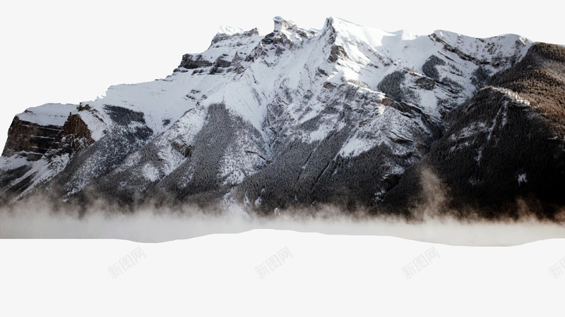 雪山高山png免抠素材_新图网 https://ixintu.com 大山 山 海报设计 素材 设计 风景 高山