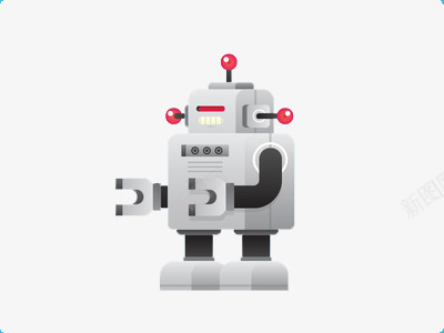 智能机器人png免抠素材_新图网 https://ixintu.com 全能 功能 智能 机器人