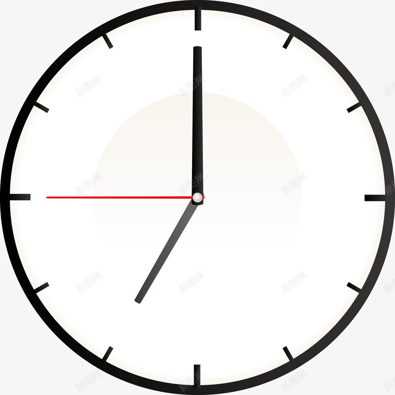 时钟图标png_新图网 https://ixintu.com 分秒必争 分针 图标 圆形定时器图标矢量图 定时器 怀表 时针 时间 秒表 计时 钟表