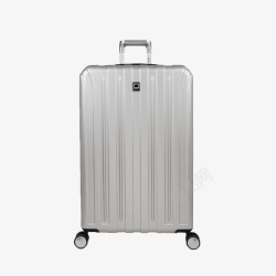 法国大使白色法国Delsey品牌行李箱高清图片