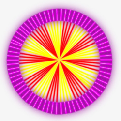 霓虹效果图案素材