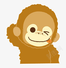手绘猴子猴子素描调皮小猴子图标png_新图网 https://ixintu.com 动物 动物图标 卡通猴子图片 可爱图片 手绘猴图片 手绘猴子 水彩 调皮