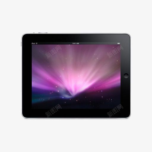 黑色的苹果ipad平板电脑图标png_新图网 https://ixintu.com ipad
