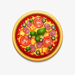 披萨片卡通披萨logo片图标高清图片