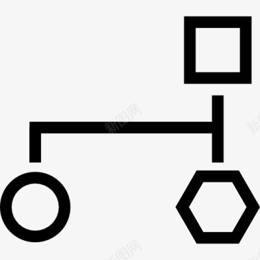 几何图形的轮廓图形图标图标