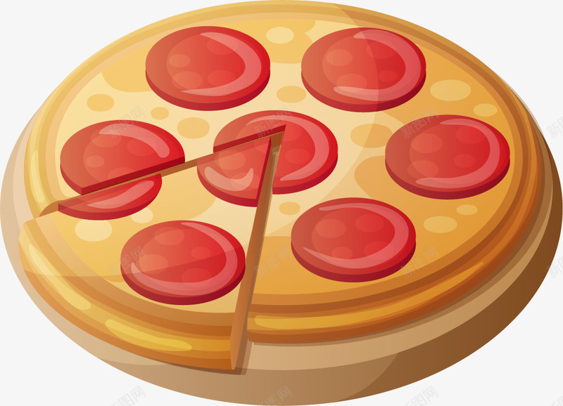 卡通披萨装饰图案png免抠素材_新图网 https://ixintu.com 免抠PNG 培根披萨 意大利披萨 美味 美食 餐厅