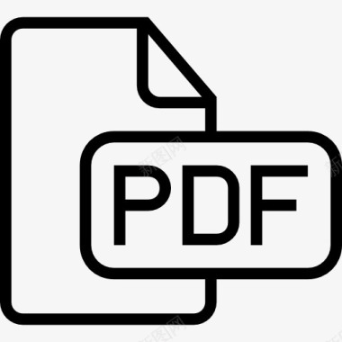 PDF文件概述界面符号图标图标