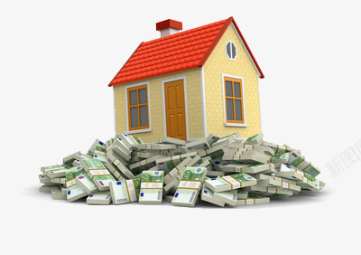盖房子的钱png免抠素材_新图网 https://ixintu.com 房产 投资 经济
