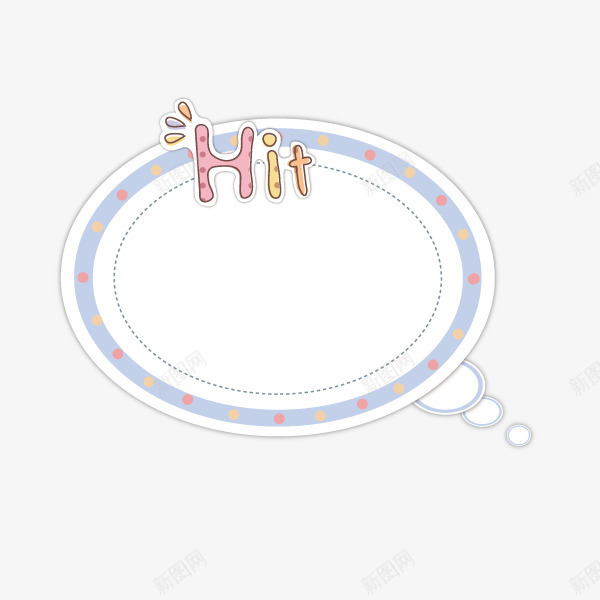 卡通标签对话框png免抠素材_新图网 https://ixintu.com 卡通标签对话框 字幕条 字幕框 字母装饰条