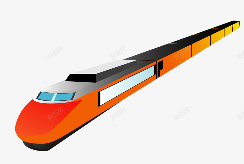 火车模型png免抠素材_新图网 https://ixintu.com 创意 卡通 手绘 模型 火车