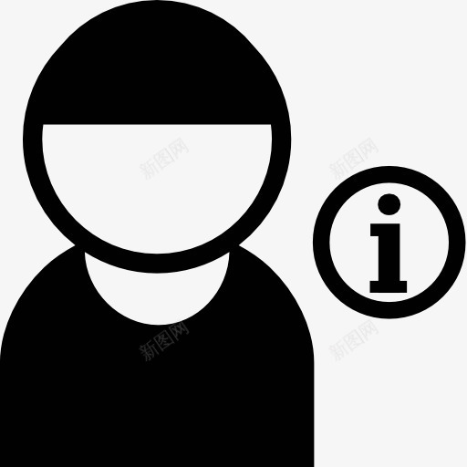 用户信息的圆形按钮图标png_新图网 https://ixintu.com 人 头像 用户头像 男人 简介 轮廓