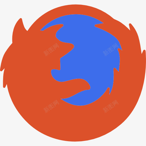 Firefox图标png_新图网 https://ixintu.com Firefox Mozilla浏览器 品牌 广场 标志