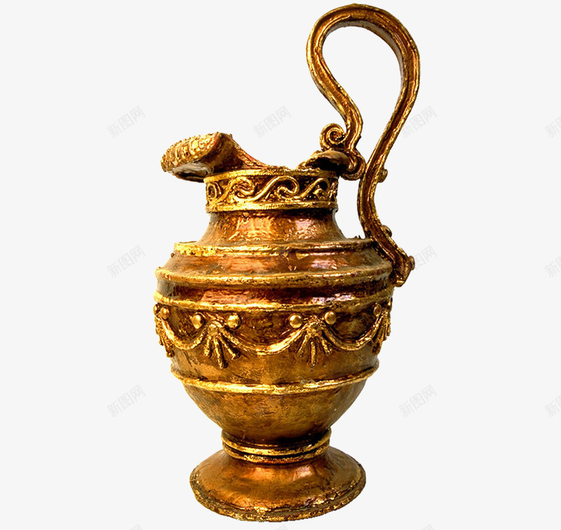 欧式花瓶古典花瓶png免抠素材_新图网 https://ixintu.com 古典 房产 房产元素 欧式花瓶 花瓶 金杯 金色