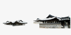 简约大气韩式复古房子素材