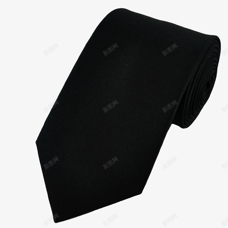 领带png免抠素材_新图网 https://ixintu.com 打领带 领带 黑色