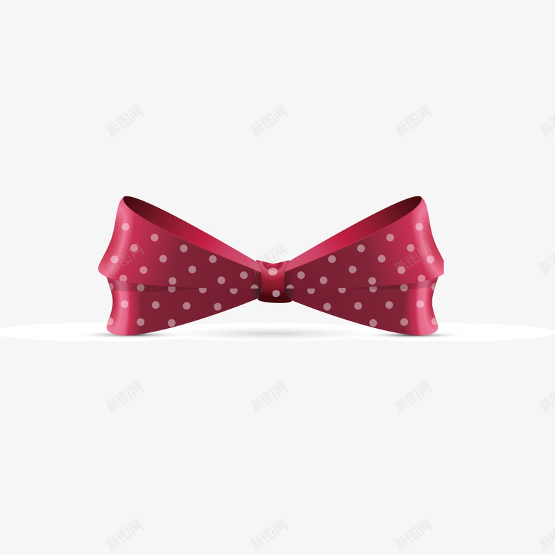 红色领带结png免抠素材_新图网 https://ixintu.com 父亲节素材 红色 领带结