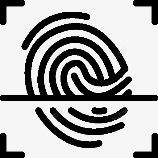 用户界面图标指纹扫描png_新图网 https://ixintu.com fingerprint interface scan user 扫描 指纹 接口 用户