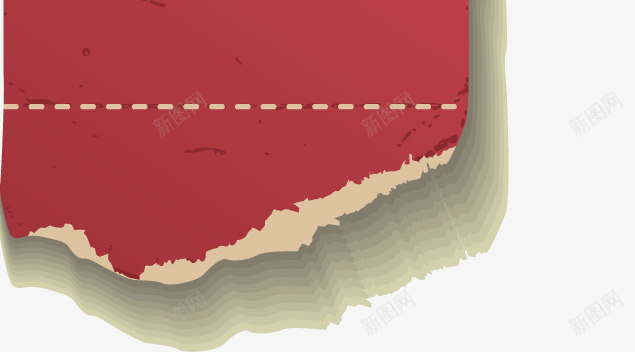 残破吊牌png免抠素材_新图网 https://ixintu.com 吊卡 吊牌 复古吊牌 撕烂 残破吊牌 矢量吊牌 破烂吊牌 红色吊牌 被撕烂的吊牌