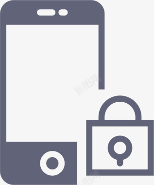 锁智能手机Smashicons图标图标