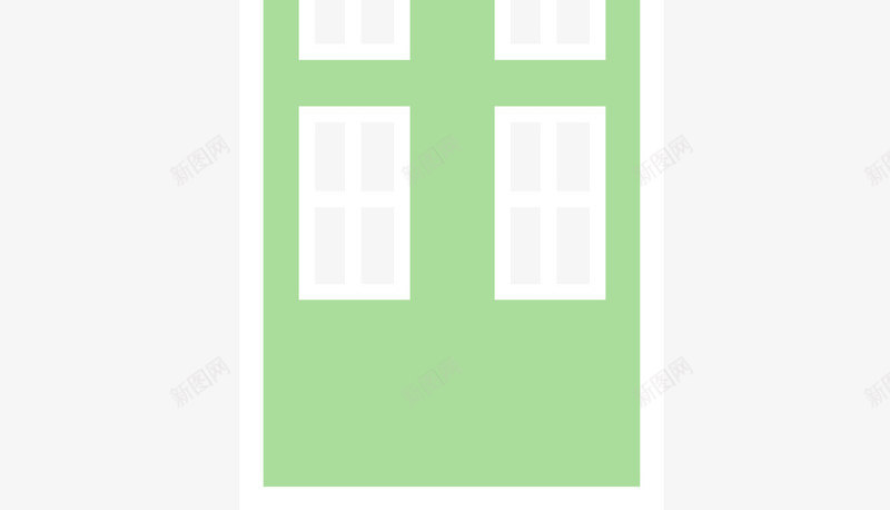 卡通绿色风车png免抠素材_新图网 https://ixintu.com 卡通 绿色 风车