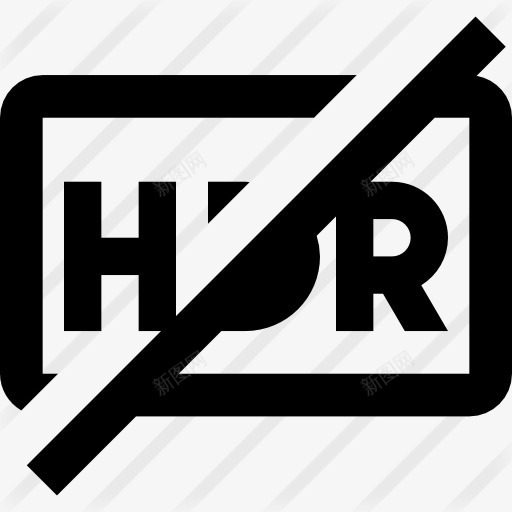 HDR图标png_新图网 https://ixintu.com HDR 十字标记 形状 穿越 编辑工具 象征 起飞