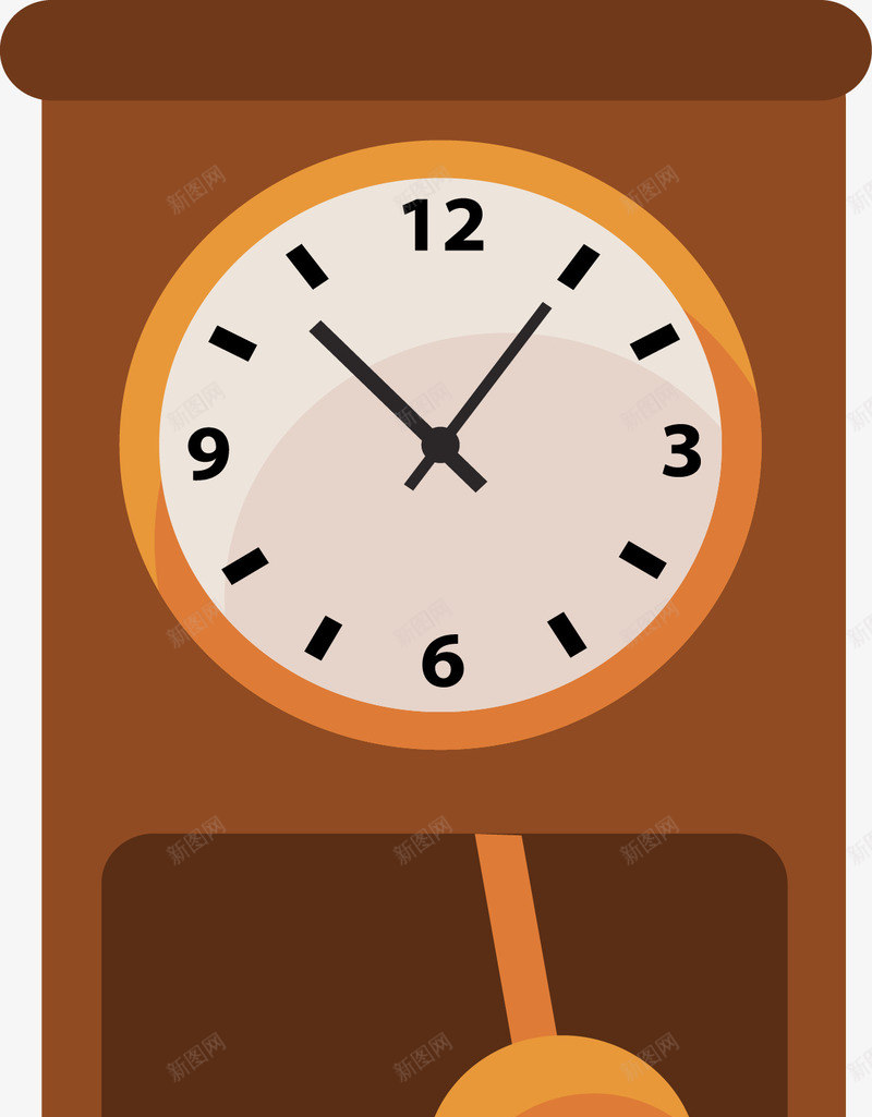 时钟指针图标png_新图网 https://ixintu.com 分秒必争 分针 图标 圆形定时器图标矢量图 定时器 怀表 扁平化 时针 时间 秒表 计时 钟表