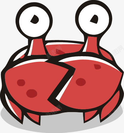 卡通手绘可爱蟹螃蟹png免抠素材_新图网 https://ixintu.com 卡通 可爱 手绘 螃蟹 蟹