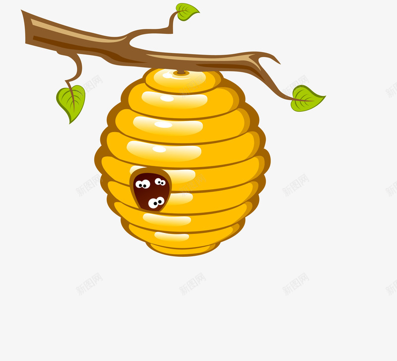 蜜蜂窝png免抠素材_新图网 https://ixintu.com 卡通蜜蜂窝 卡通蜜蜂窝矢量图 蜜蜂窝 蜜蜂窝免费png下载