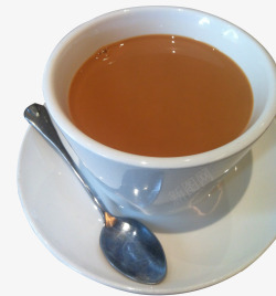 台湾陶瓷一杯奶茶高清图片