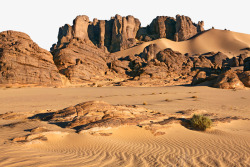 著名非洲撒哈拉沙漠景点素材