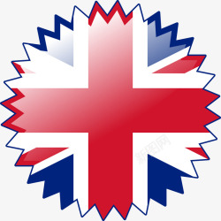 创意英国国旗图素材