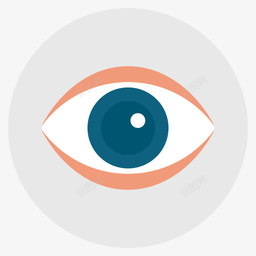 眼眼球看搜索间谍平面标图标png_新图网 https://ixintu.com eyeball look search spy 搜索 看 眼 眼球 间谍