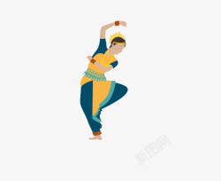 伦巴典雅拉丁舞蹈高清图片