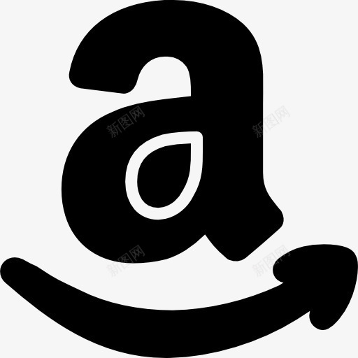 Amazon图标png_新图网 https://ixintu.com 亚马逊 品牌 品牌和标志 商标 标志 标识 社交媒体 社交网络