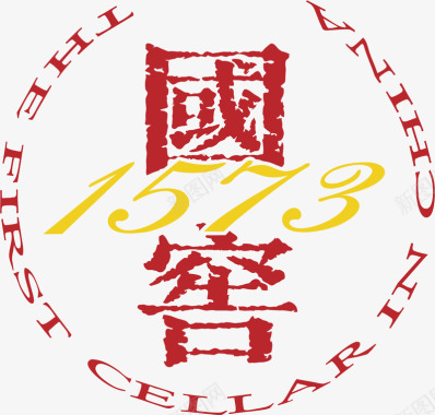 国窖白酒logo矢量图图标图标