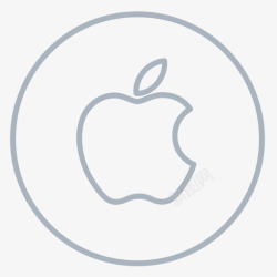苹果界线MAC麦金托什霓虹灯社素材
