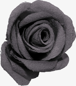 布艺黑玫瑰素材