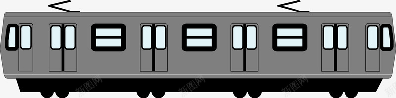 扁平火车标志矢量图图标图标