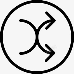 界面的变化洗牌图标高清图片