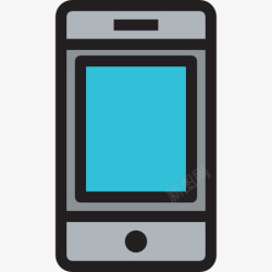 iphone智能手机图标高清图片