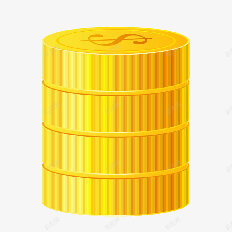 黄色的金币样式png免抠素材_新图网 https://ixintu.com 样式 款式 金币 黄色 黄色金币