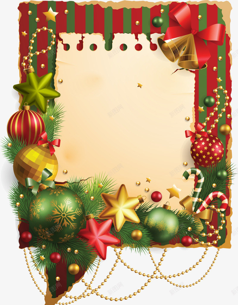 圣诞节信纸png免抠素材_新图网 https://ixintu.com 圣诞节信纸素材 圣诞节信纸装饰