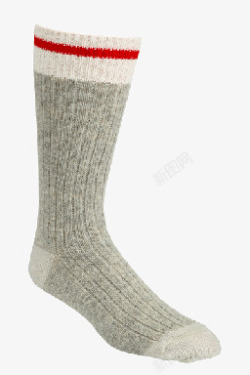 灰色运动袜子素材